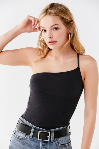 Urban outfitters one best sale shoulder tie tank top