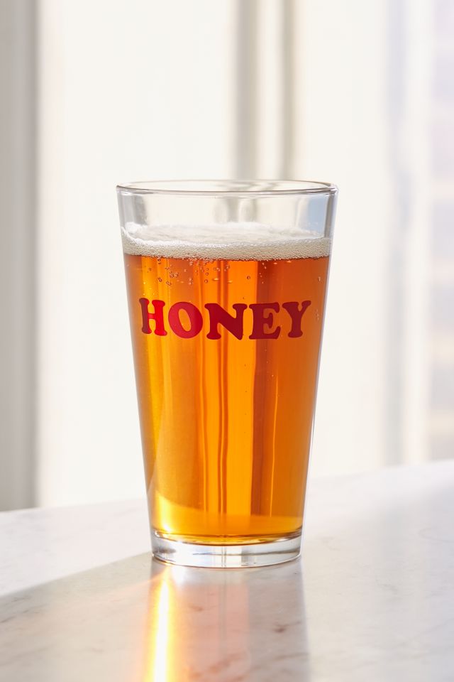 Honey Pint Glass #1
