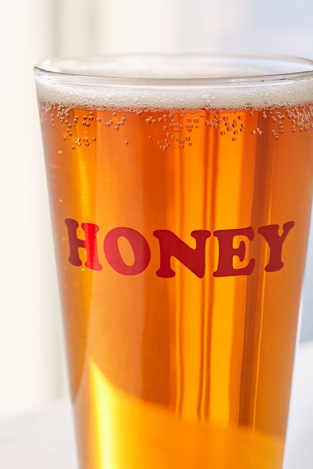 Honey Pint Glass #2