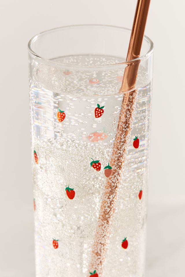 Strawberry Juice Glass #1