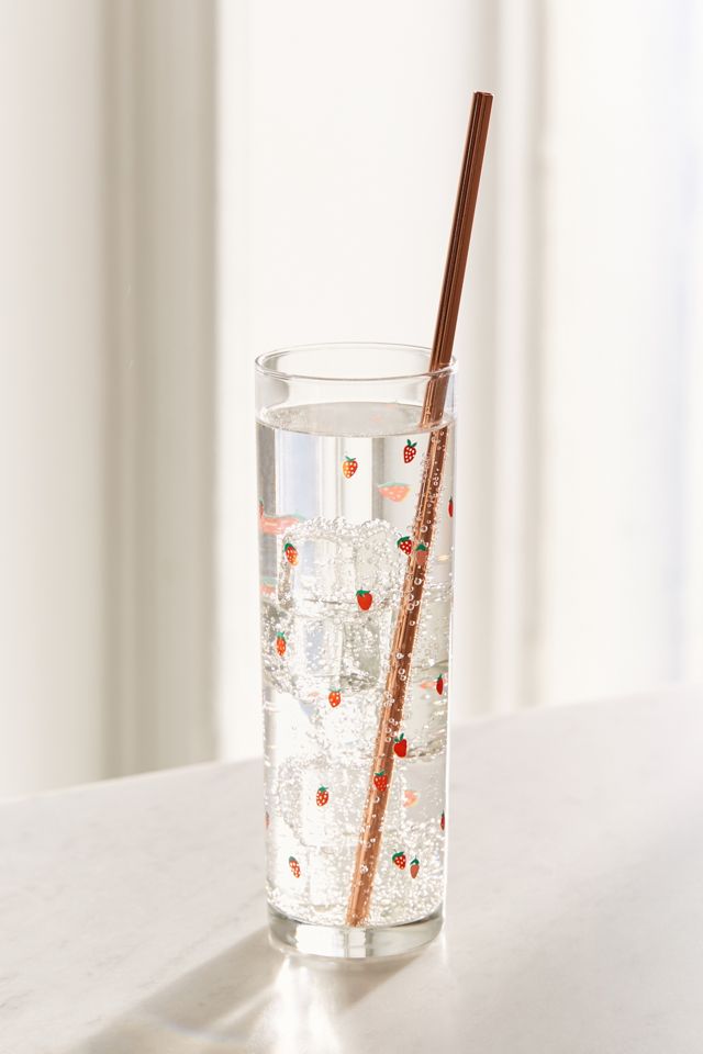 Strawberry Juice Glass #3