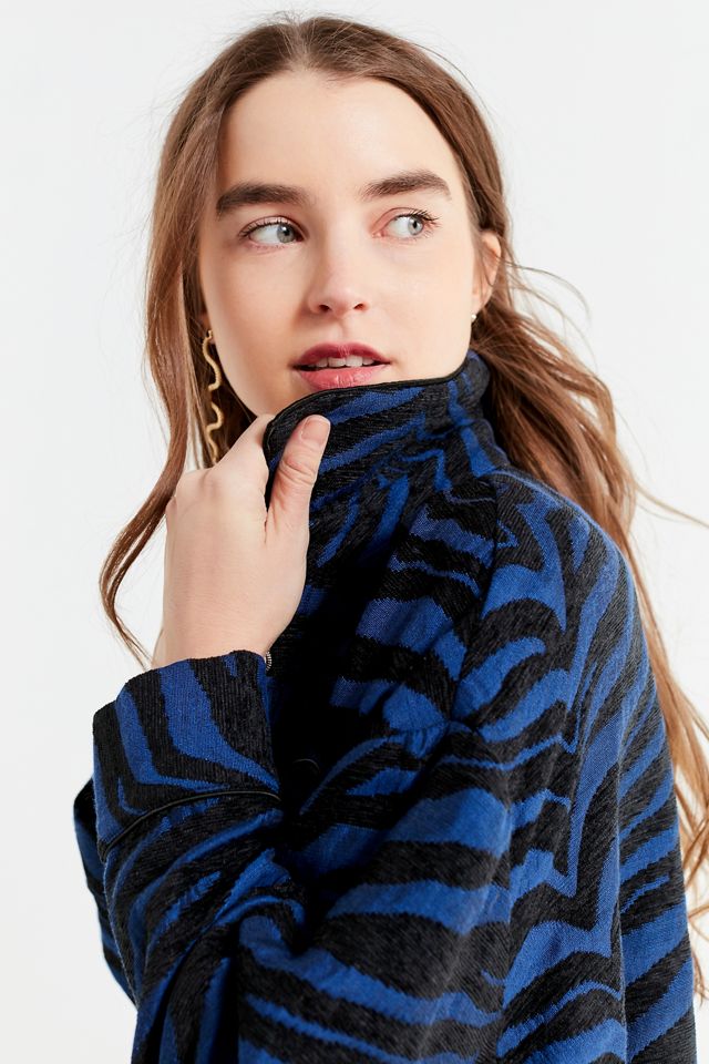Ghospell Zebra Striped Jacket #2
