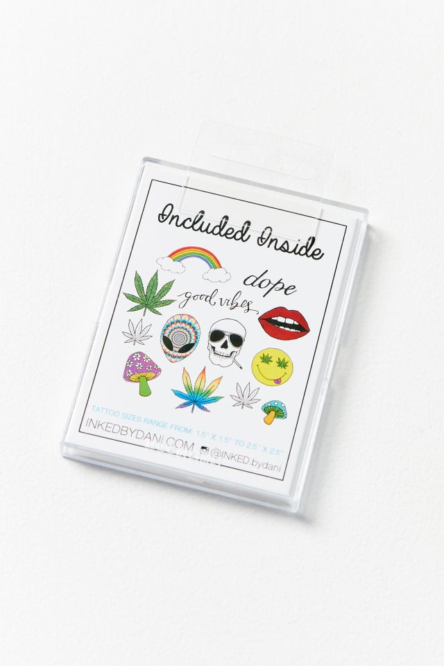 INKED by dani Temporary Tattoo Set #2