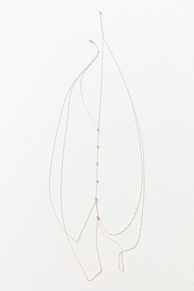 Camila Crystal Body Chain #1