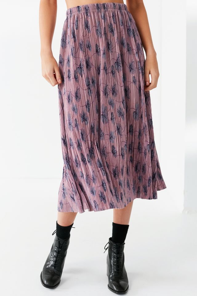 UO Sasha Plisse Midi Skirt #2