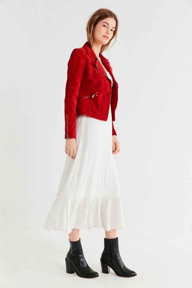 UO Suede Moto Jacket #1