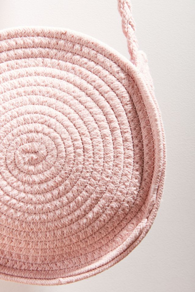 Circle Woven Crossbody Bag #2