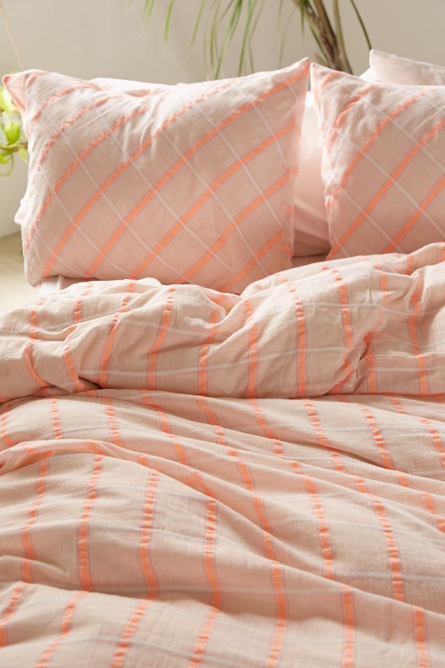 Luna Yarn-Dye Check Duvet Cover #3