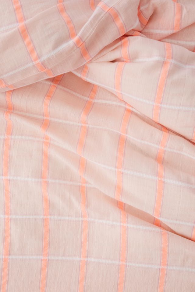 Luna Yarn-Dye Check Duvet Cover #4