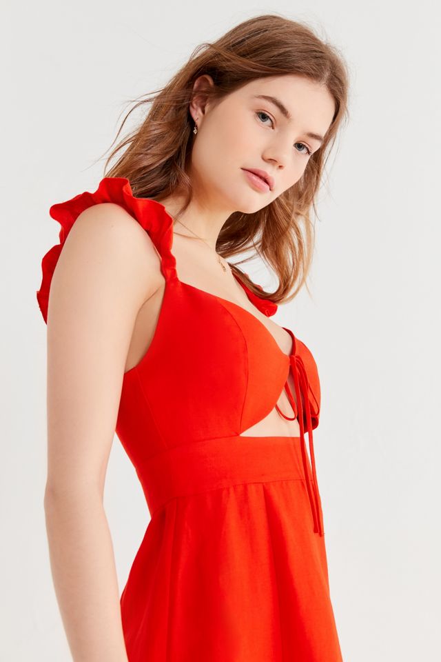 chinese dress ladies Capisce Maxi Dress | Red | Womens main image 1
