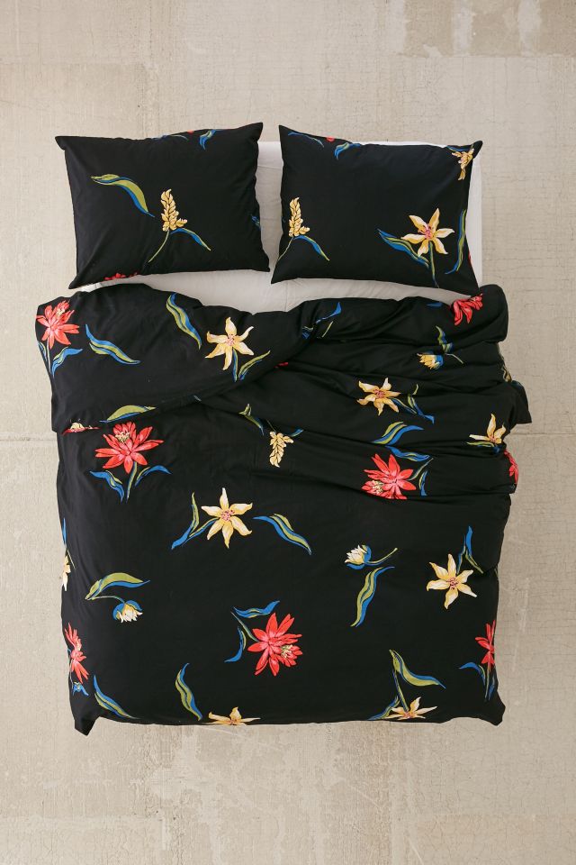Tossed Tropical Duvet Cover #1