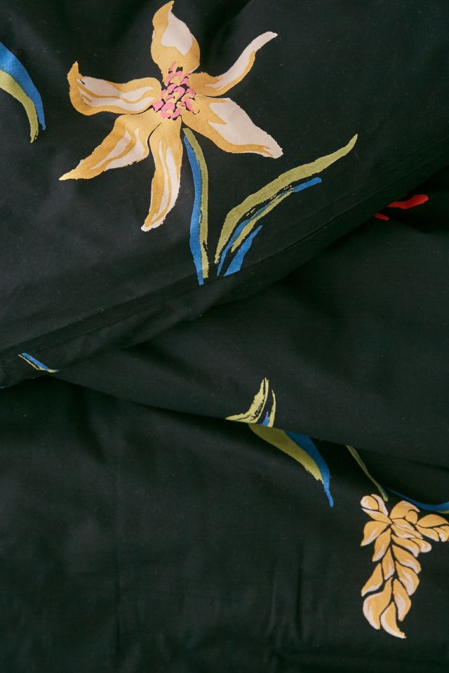 Tossed Tropical Duvet Cover #3