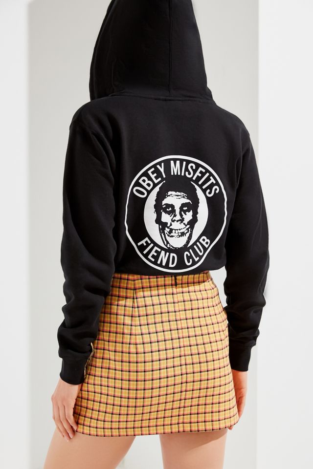 Obey misfits fiend sale club hoodie