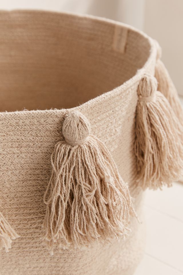 Lorena Canals Tassel Laundry Basket #2