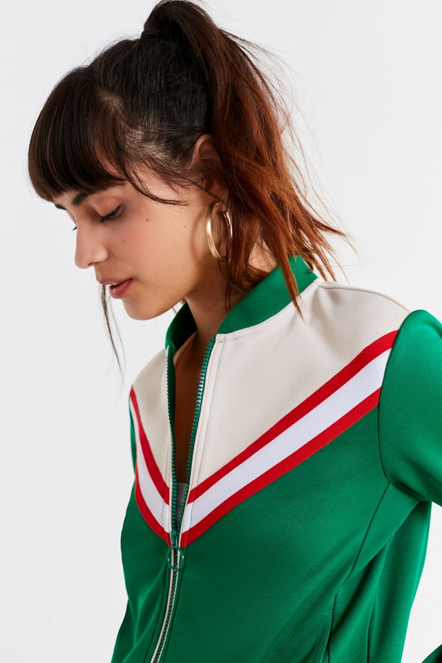UO Piper Striped Track Jacket #1