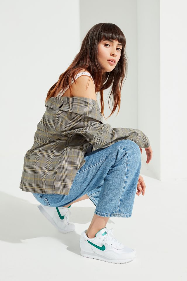 UO Grey Checkered Blazer #3