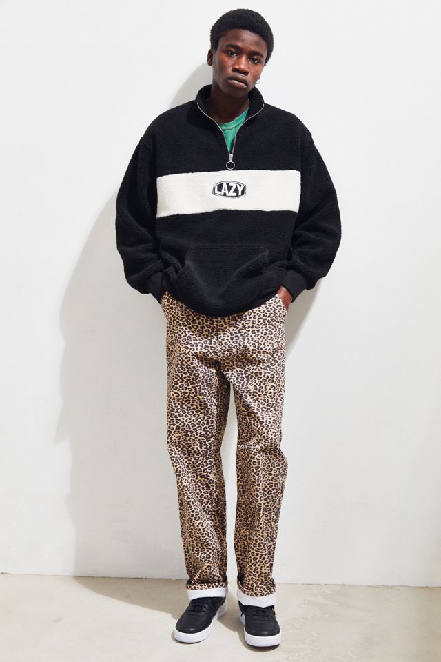 L'Appartement Lisiere Leopard Bare ワンピース Coffee-Leopard-Print-Wide-Leg-