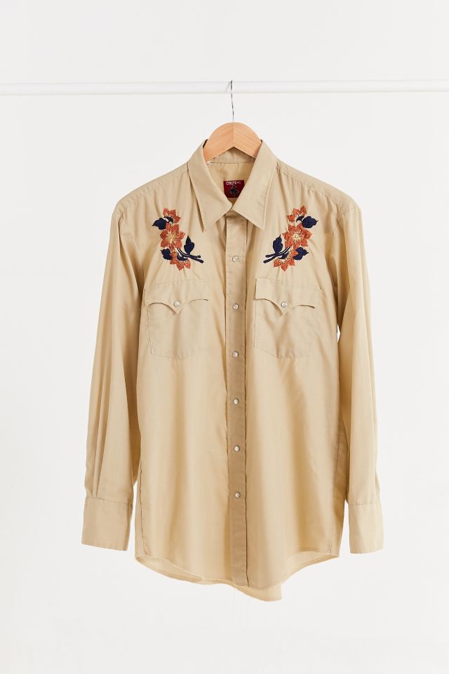 Floral on sale cowboy shirt