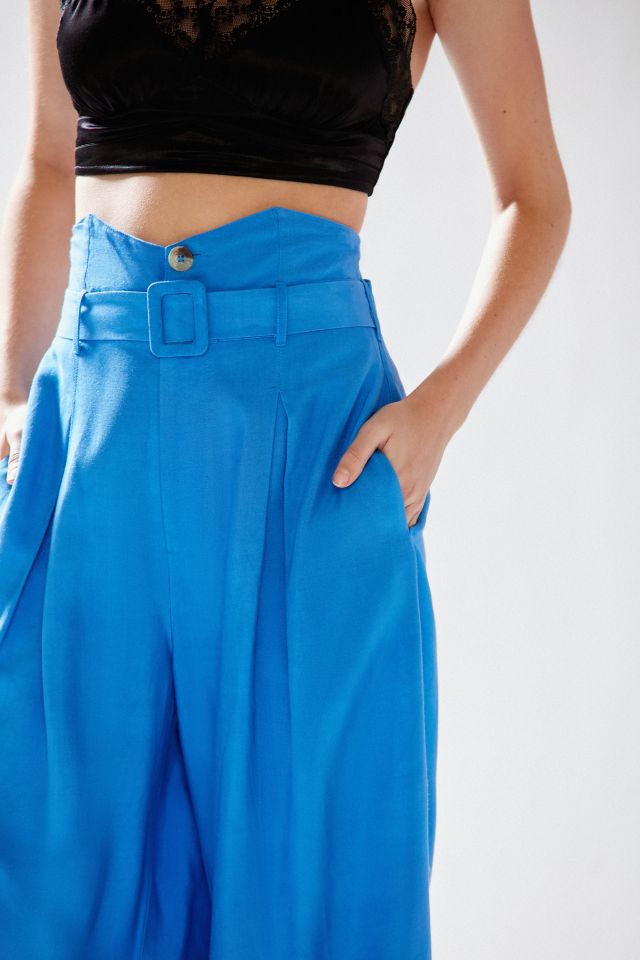UO Isabella Belted Culotte Pant #1