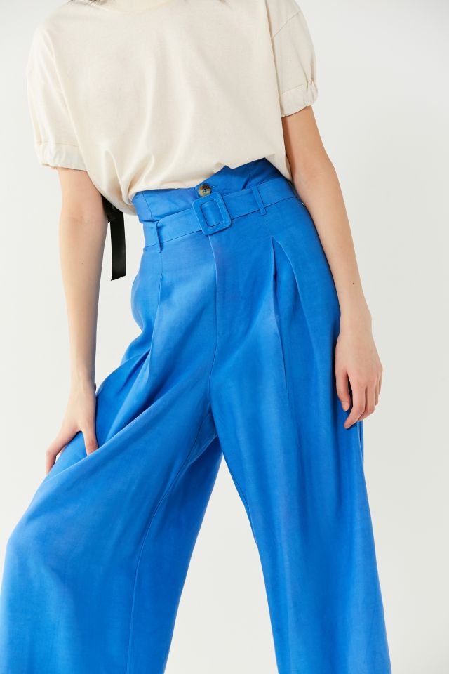 UO Isabella Belted Culotte Pant #3