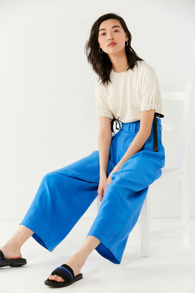 UO Isabella Belted Culotte Pant #4