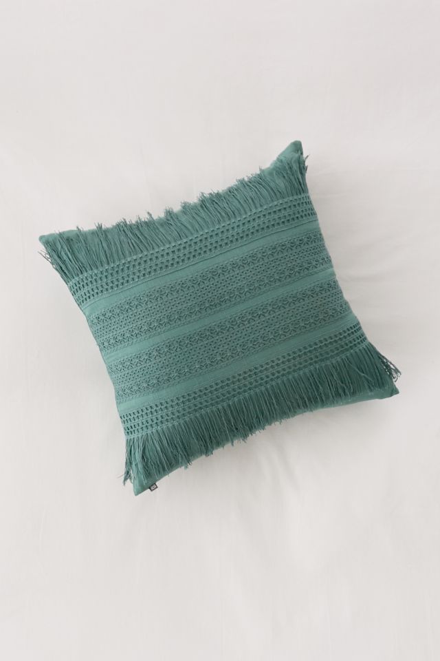 Alanna Crochet Throw Pillow #1