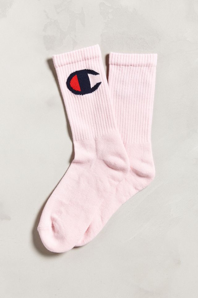 ejendom kuvert Tyggegummi Champion Big C Crew Sock | Urban Outfitters