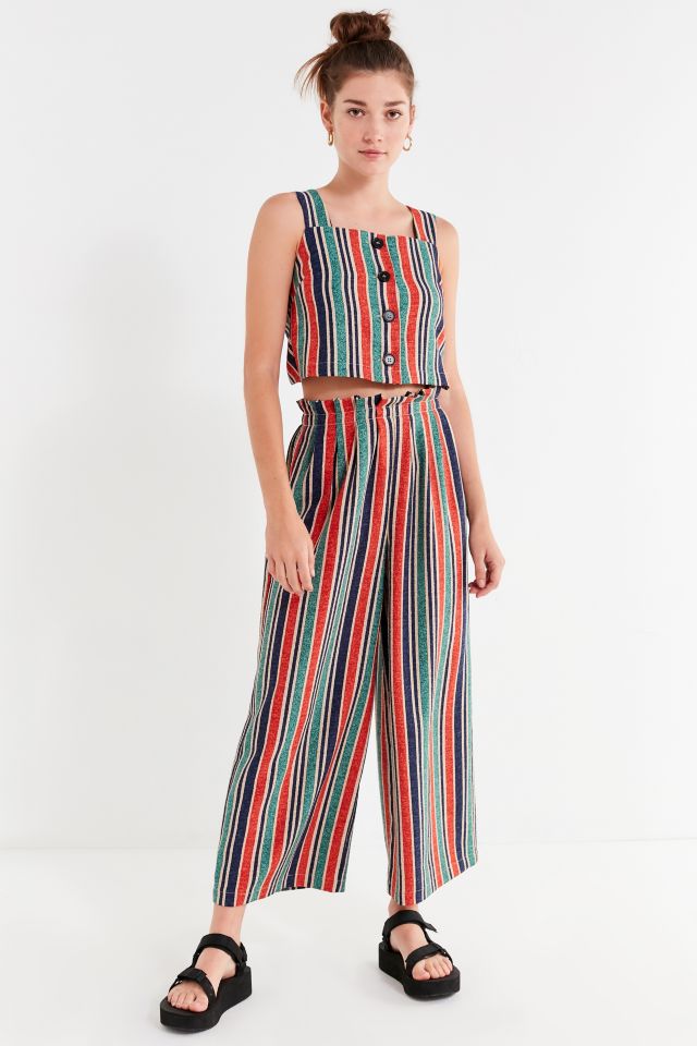 Moon River Striped Cross-Back Top #2