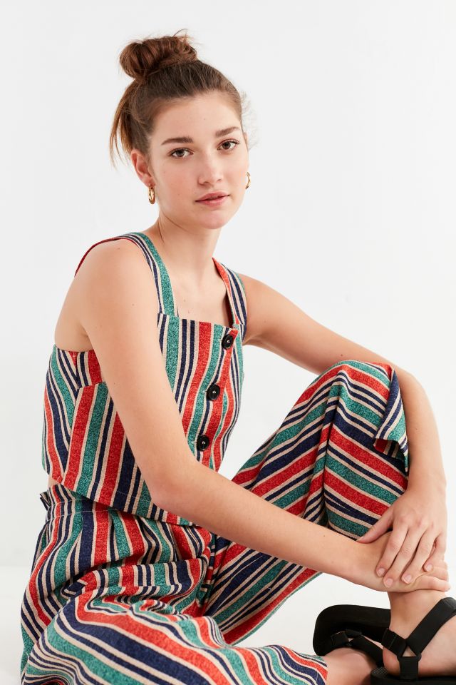 Moon River Striped Cross-Back Top #3