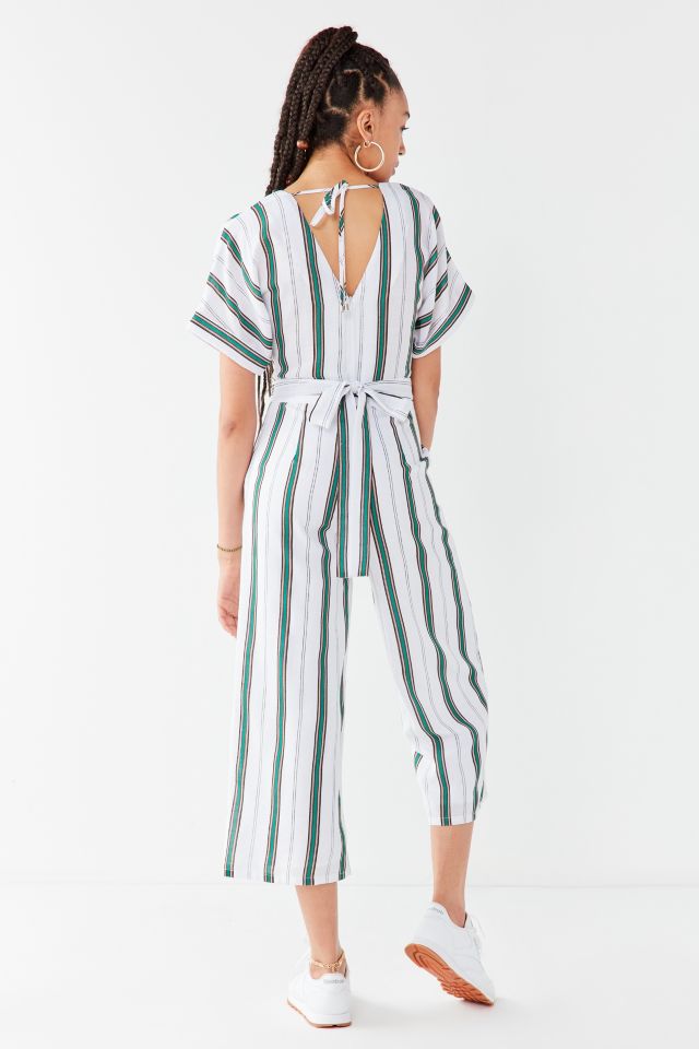 Urban outfitters white fashion jumpsuit