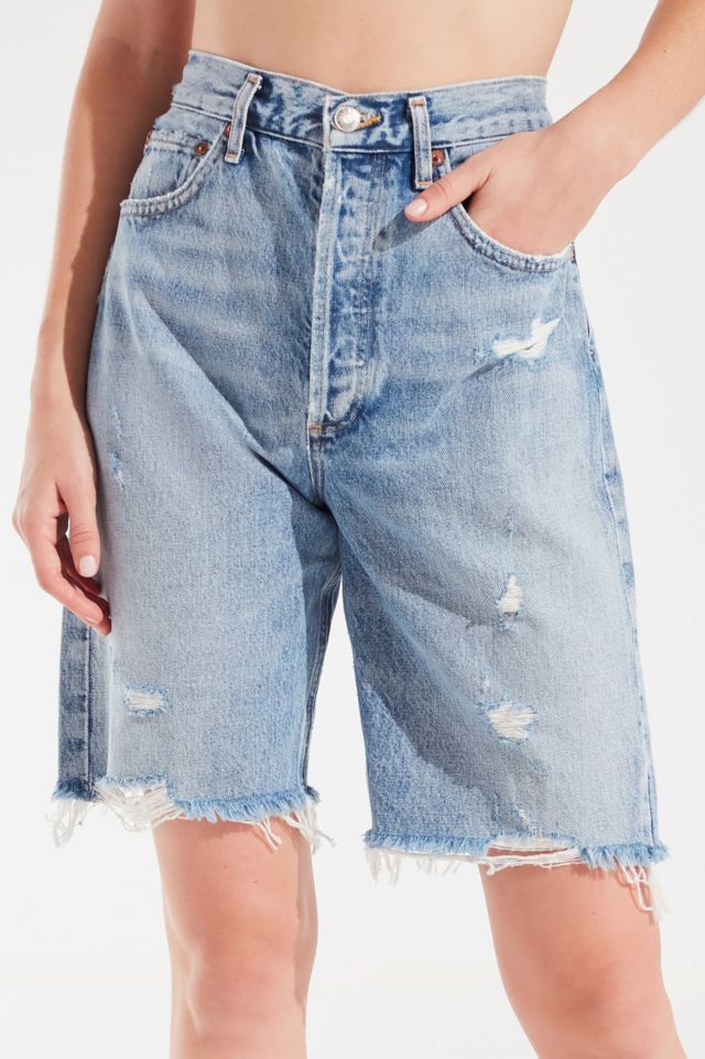AGOLDE ‘90s Longline Denim Short – Siren #1