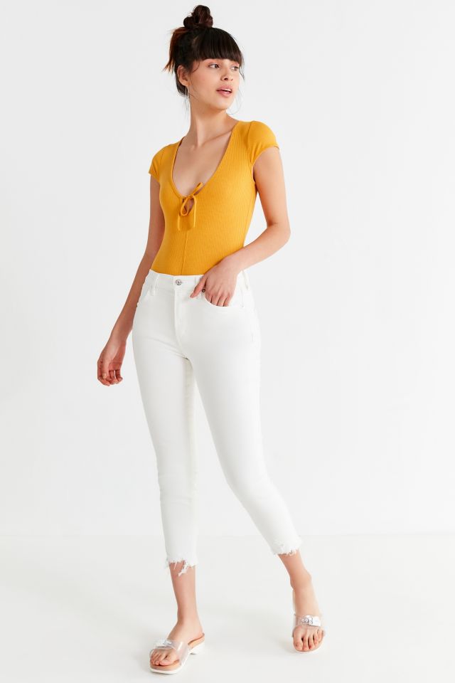 AGOLDE Sophie High-Rise Cropped Skinny Jean – Aero #3