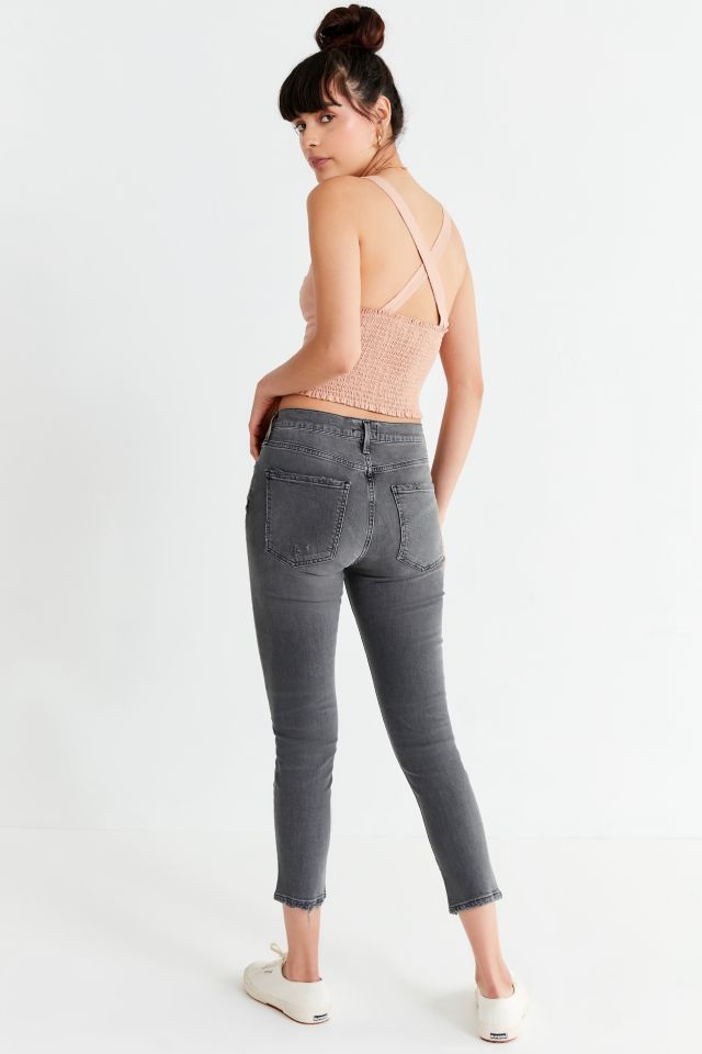 AGOLDE Sophie Distressed Cropped Skinny Jean – Maverick #2