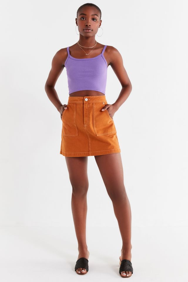 UO Carpenter A-line Mini Skirt #1