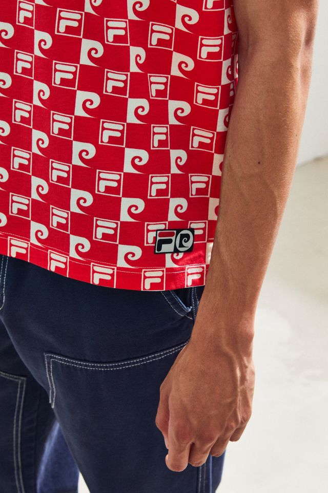 FILA + Pierre Cardin Checkered Polo Shirt #4