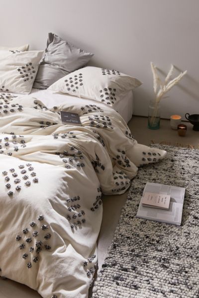 Tufted Geo Duvet Cover Urban Outfitters, Urban Outfitters King Size Bedding