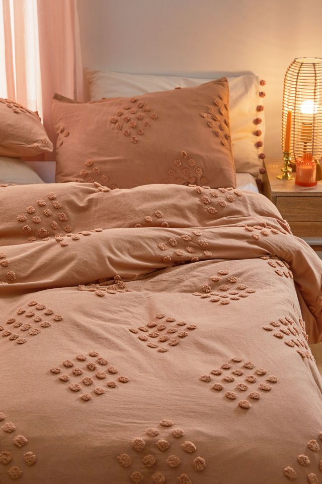 Tufted Geo Duvet Cover Urban Outfitters Canada