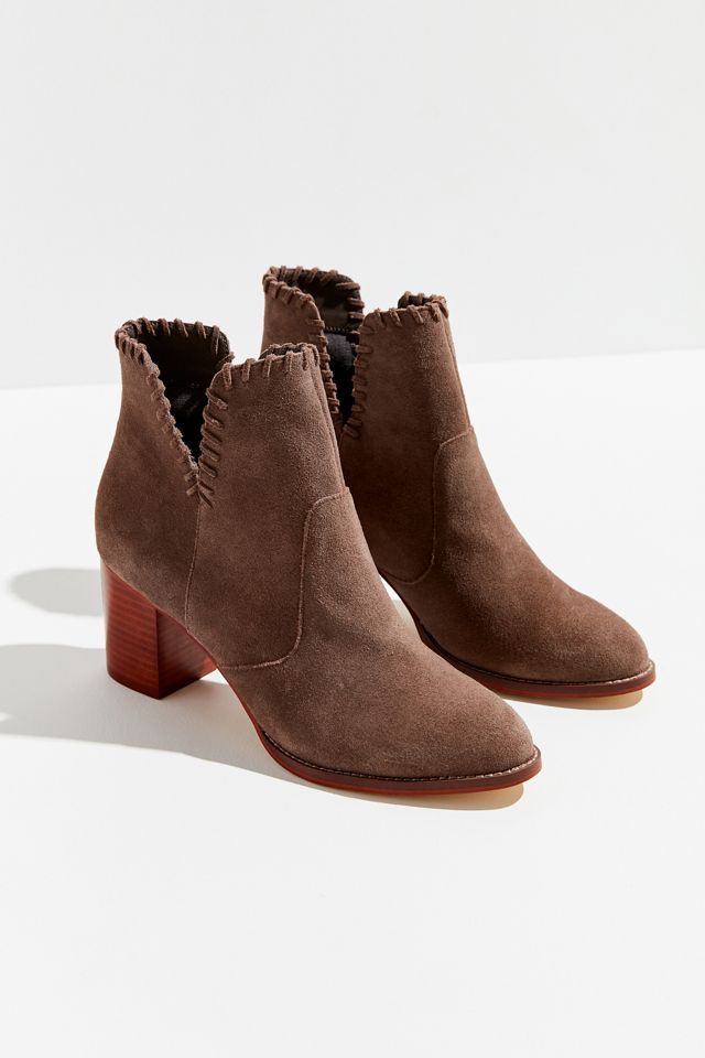 Sasha Whip Stitch Suede Ankle Boot #4