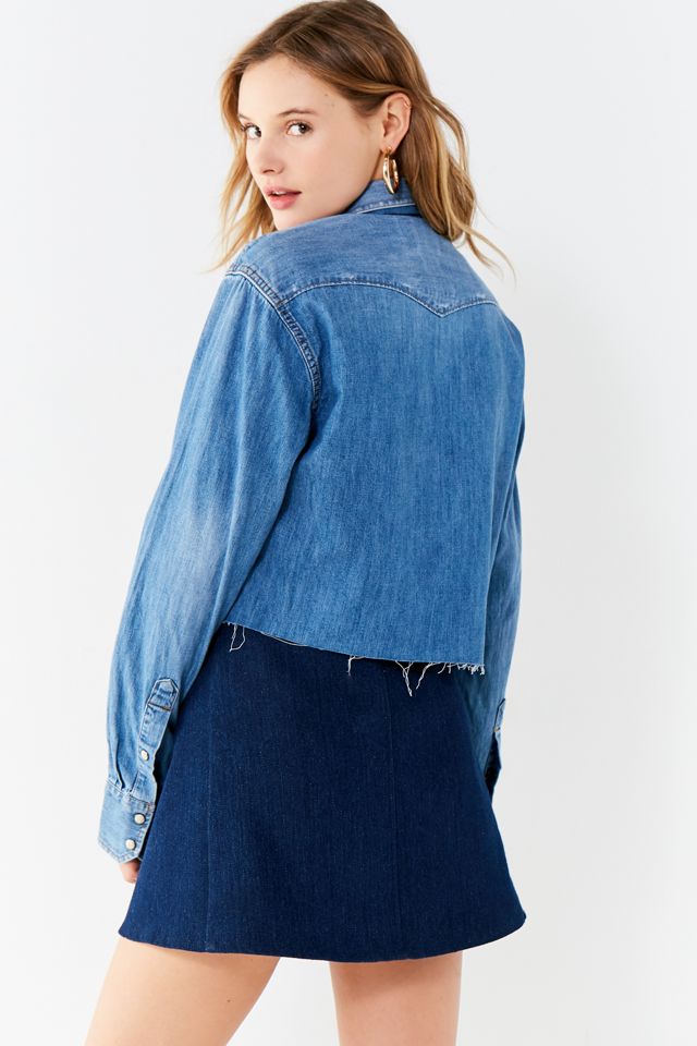 Urban Renewal Remade Bow-Tie Denim Shirt #2