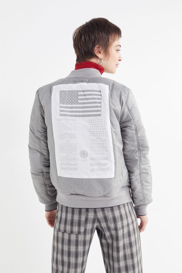 Alpha Industries MA-1 Blood Chit Flight Jacket #1