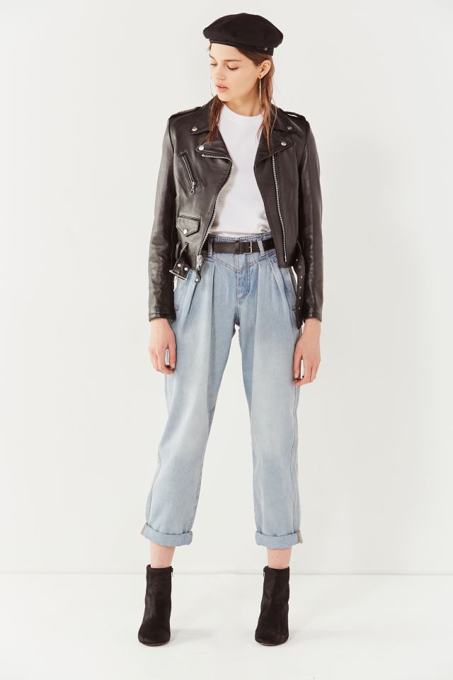 BDG Cruise Pleated Pegged Tapered Jean