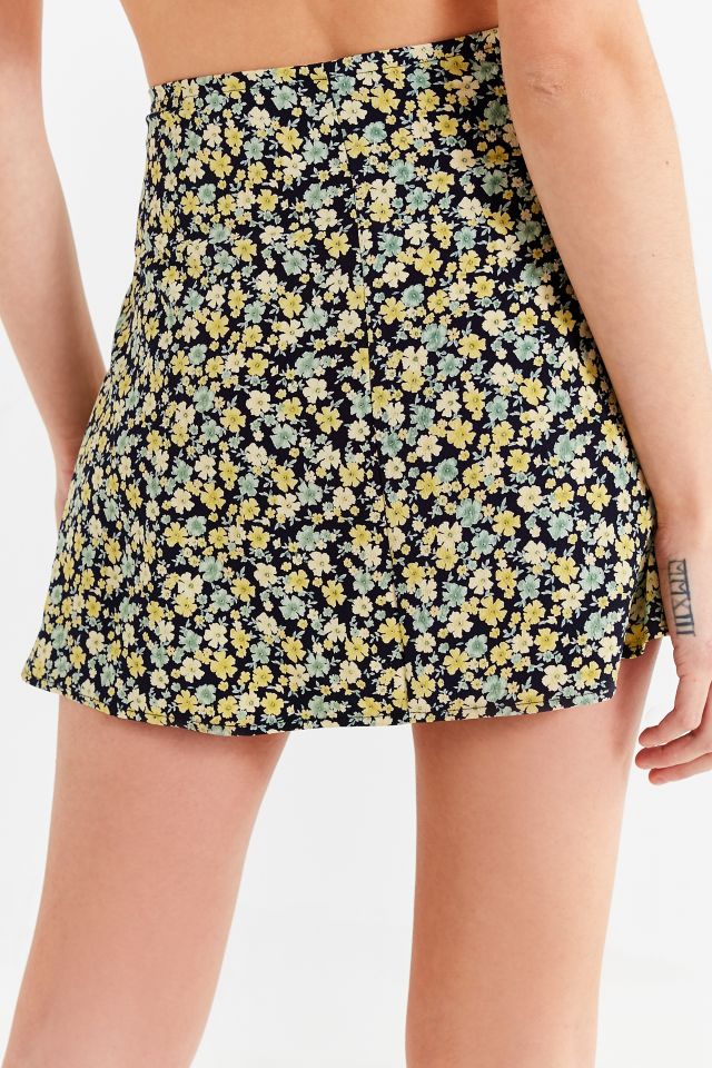 Urban Renewal Remade Floral Wrap Skirt #1