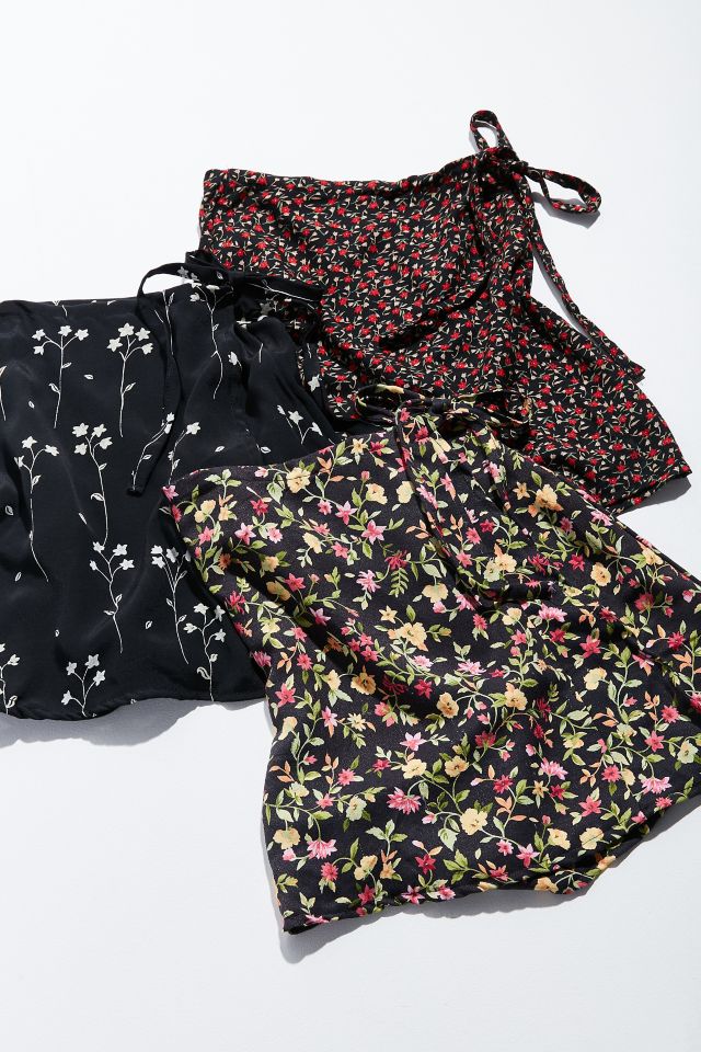 Urban Renewal Remade Floral Wrap Skirt #2