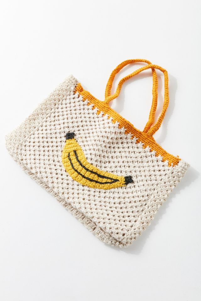 Woven Straw Tote Bag #1