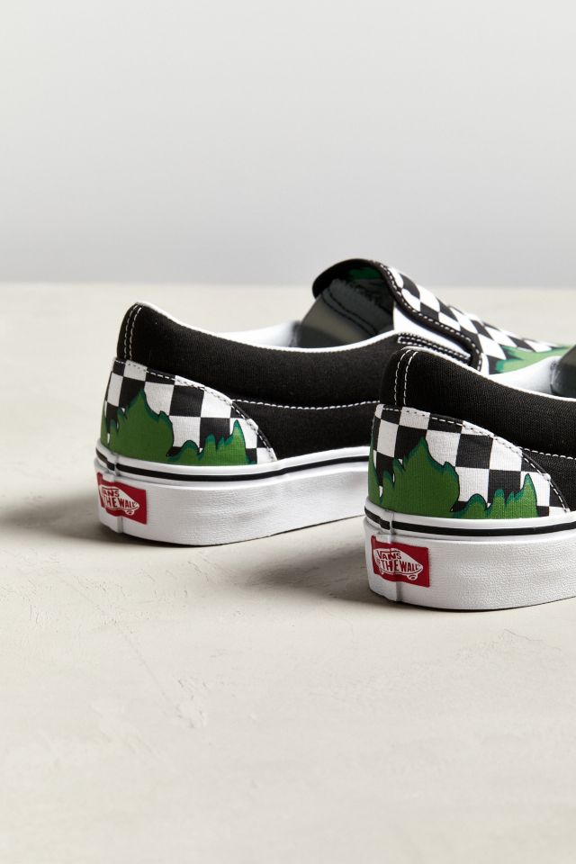 Vans X Marvel Hulk Checkerboard Slip-On Sneaker #3