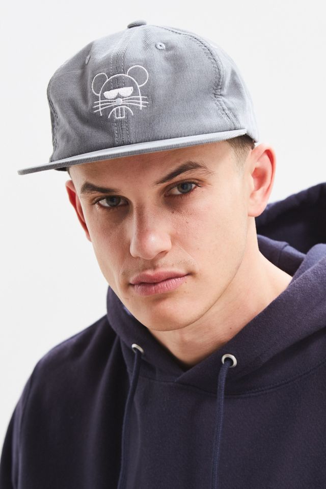 CHAIN LINK - CORDUROY HAT ２点セット期間限定セール Shakastics X Ken Kagami Embroidered Rat Corduroy Snapback Hat