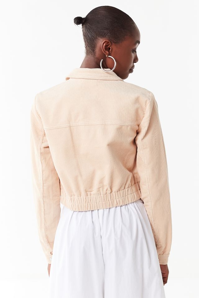 UO No Excuse Cropped Corduroy Jacket #2