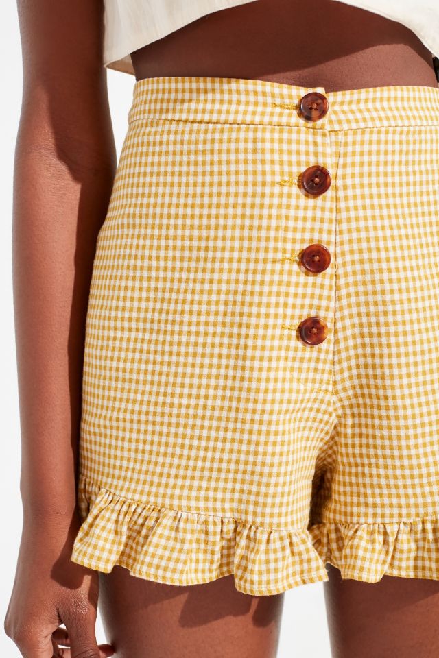 Capulet Rosie Gingham Ruffle Short #1
