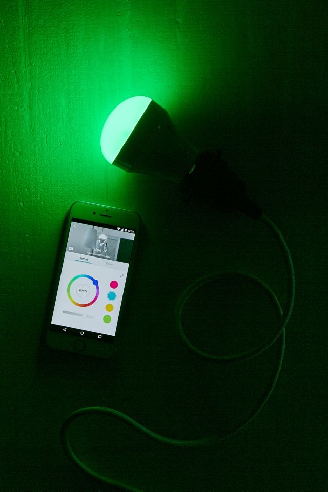 Sharper Image Alexa-Enabled Wi-Fi Color-Changing Smart Bulb  #1