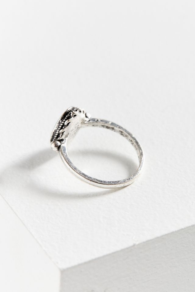 Heidi Oval Stone Ring #1